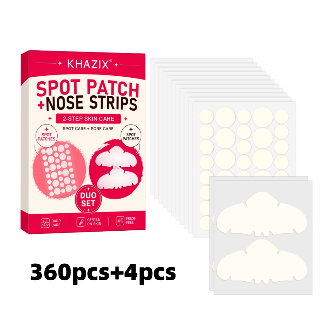 Hydrocolloid Acne Patch - 364 Stück Hydrokolloid-Akne-Pflaster, Hydrokolloid-Fleckensticker, Abdeckung von