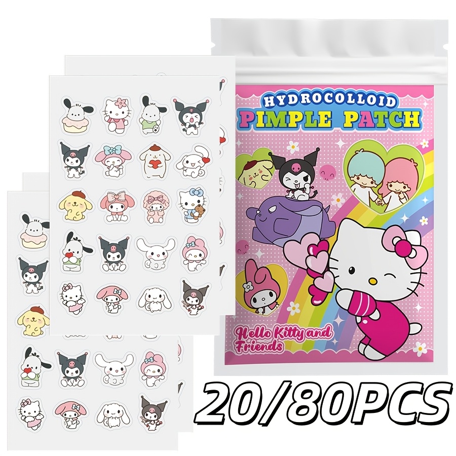 Hydrocolloid Acne Patch - 20/80 Stück Sanrio Hello Kitty Cartoon