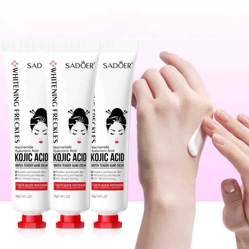 Skincare Oil Control - 1/2/3/5 Stück SADOER Kojisäure Handcreme Feuchtigkeitsspendende,