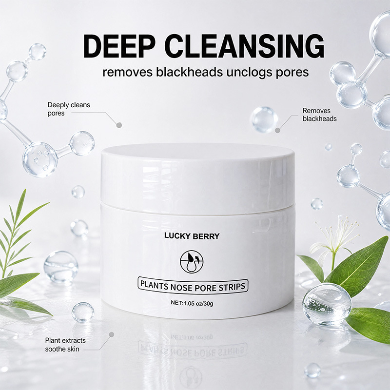 Skincare Oil Control - Weiße Tonerde Tiefenreinigende Nasenmaske – Peel-Off