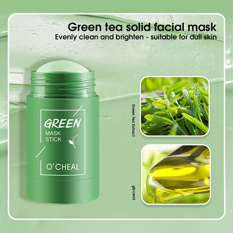 Ocheal Mask Green Tea Bamboo C – Skincare Oily Skin Bewertung und Preis