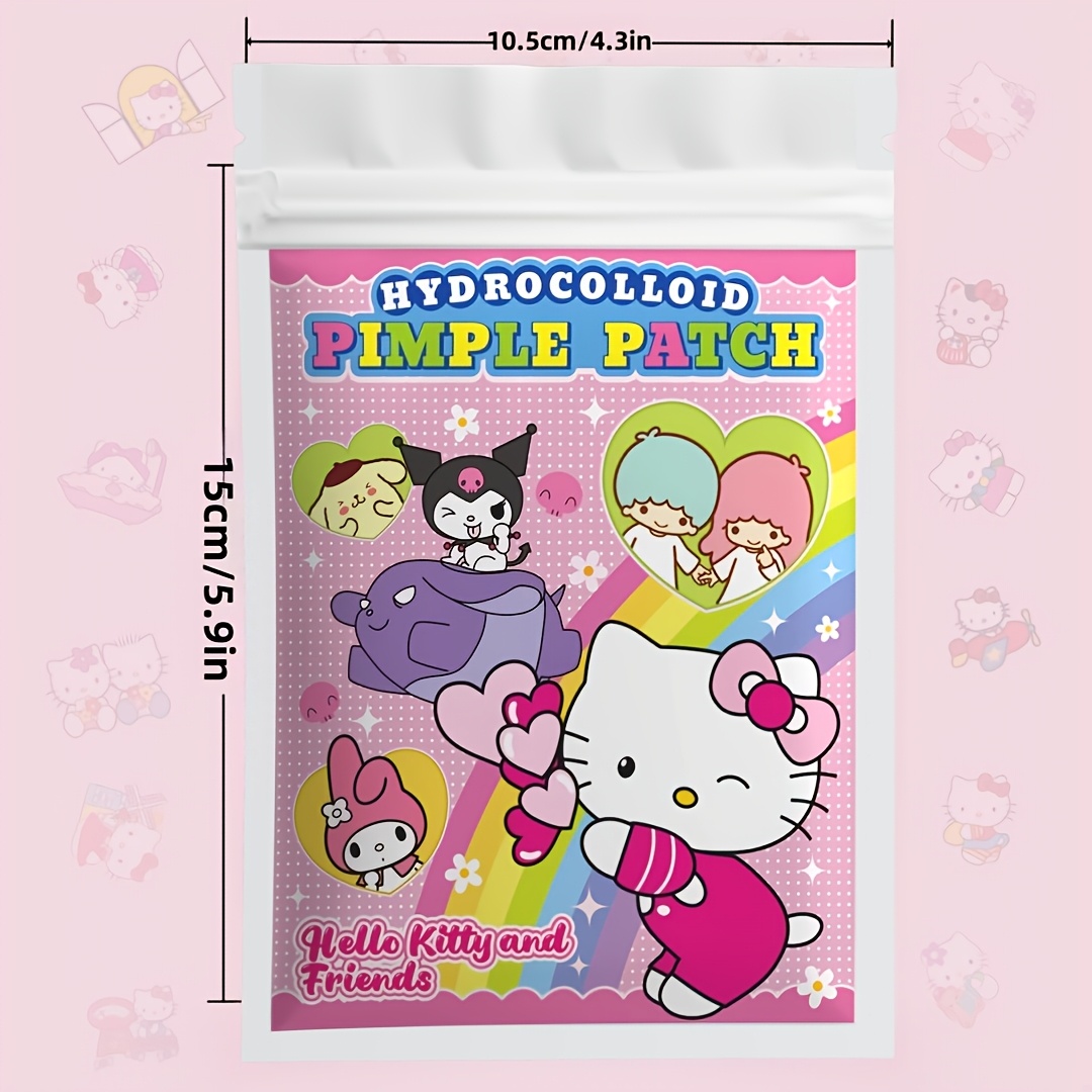 20/80 Stück Sanrio Hello Kitty – Hydrocolloid Acne Patch Bewertung und Preis