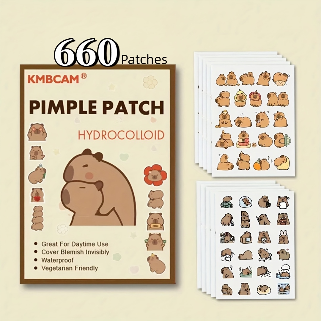Capybara-förmige Pickelpatches – Skincare Oil Control Bewertung und Preis
