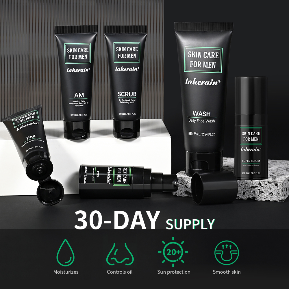 Lakerain Hautpflege-Set für Mä – Skincare Oil Control Bewertung und Preis